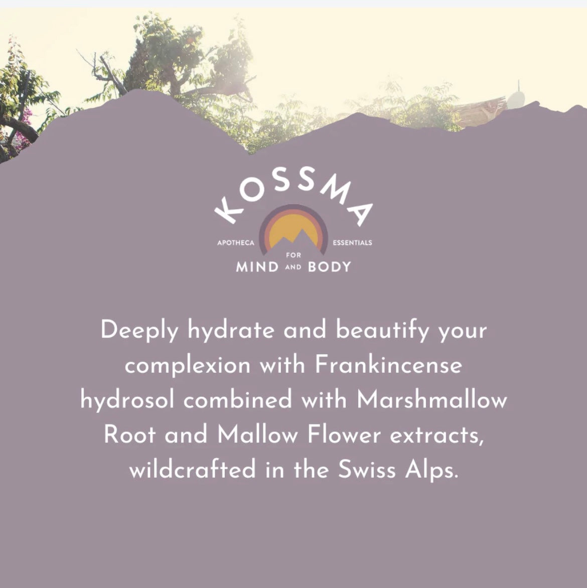 Kossma Marshmallow Hydrosol