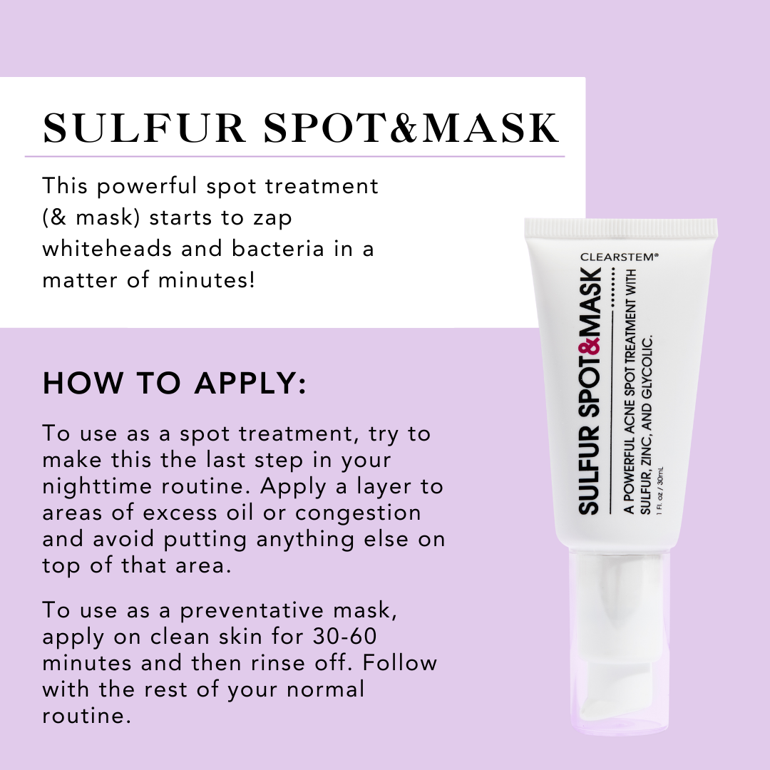 CLEARSTEM- Sulfur SPOT&MASK